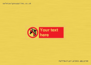 Custom prohibition do not fly kites near overhead electrical power lines